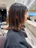 シュク 高円寺(SYUK)&nbsp;SYUK kazu 【高円寺 顔まわりカット 髪質改善 ハイライト 】