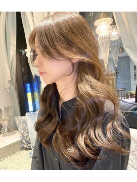 プアメリア 名古屋(Puamelia) Wカラー！垢抜けベージュ　明るめカラー　透明感カラー