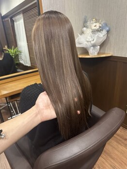 リアンヘアー(LIEN HAIR)の写真/髪のクセや広がりにお悩みの方必見！ダメージレスで自然なストレートが叶う、憧れの美髪へ。