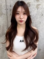 シーシンジュク 新宿南口(Sea shinjuku)&nbsp;メルティカラー×フェミニンロング[似合わせカット/韓国]