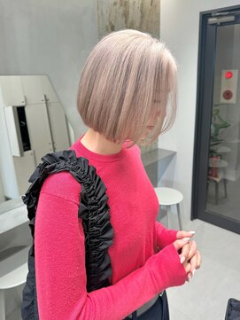 ソル 栄矢場町(SOL) ホワイトベージュ/ホワイトミルクティー/ホワイトブロンド/ボブ