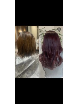 バンブーグラス(Bamboo grass) エクステでロングに