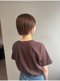 ぱつっとミニボブ