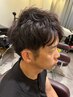 【移転OPEN記念】メンズパーマ+カット￥12000→
