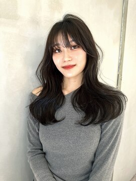 ロンド ジュルード 名古屋(Lond jeloud) 扱いやすい ゆるふわ ロングヘア 暗髪