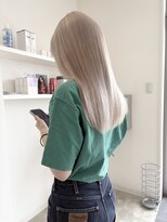 リアン バイ ヘアー(Lien by hair)&nbsp;ホワイトベージュ