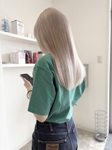 リアン バイ ヘアー(Lien by hair) ホワイトベージュ