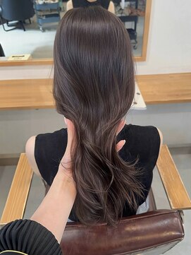 ペレ アネックス 大阪梅田茶屋町店(PELE ANNEX) ミディアムヘア/デザインカラー/フェイスフレーミング/梅田