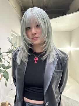 キオク(KIOX) ワンカラー/ブリーチカラー/髪質改善/ハイトーンカラー