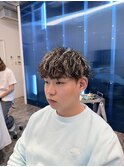 MEN’S HAIR/波巻ツイストスパイラル/フェザーパーマ/千葉