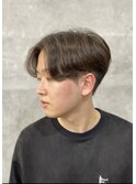 20代30代40代◎刈り上げセンターパートフェザーパーマ
