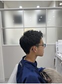 短髪ヘア