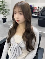 ソア 京都三条河原町(SOA)&nbsp;シアーココアグレージュ レイヤーカット