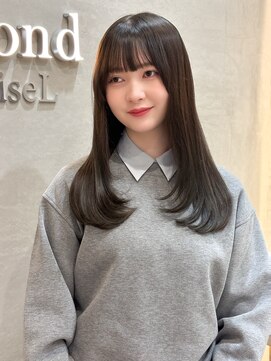 ロンドリゼル 札幌(Lond RiseL) ＊大人ガーリー アッシュグレーくびれレイヤー
