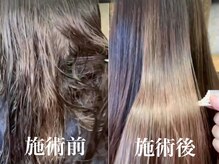ヘアー クリアー 牟礼本店(hair clear)の雰囲気（豊富な薬剤で髪を綺麗にします♪【髪質改善/髪質改善カラー】）