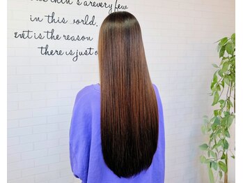 ネオヘアー 南森町(Neo hair)の写真/憧れのうるツヤ髪体験！持続力抜群TOKIOトリートメントが自慢◎ダメージ補修で自信UP♪