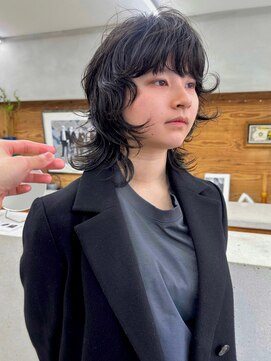 テトヘアー(teto hair) ウルフパーマ レイヤーパーマ 顔周りパーマ ドライパーマ