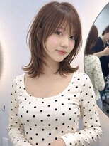 シア トウキョウ 代官山(SIA TOKYO) レイヤーカット/ミディアム/ダブルカラー/代官山/ケアブリーチ