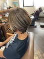 アート(art) 白髪ぼかしハイライトで軽やかな印象に!