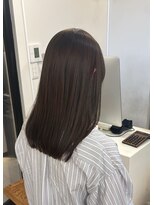 アコロン(acoron)&nbsp;透明感グレージュ　新宿新宿/髪質改善髪質改善/透明感カラー