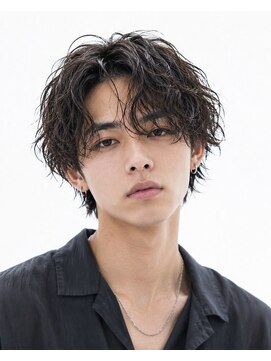 ニアウ 新宿(Niau) 新宿/Men's/眉毛/ニュアンスパーマ/メンズパーマ/シャドウパーマ