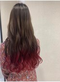 グラデーションカラー×ベージュピンク☆Freez