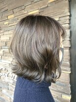 キュキュラ(CuCuLa)&nbsp;CuCuLa/オリーブアッシュ/大人ボブ/くびれボブ