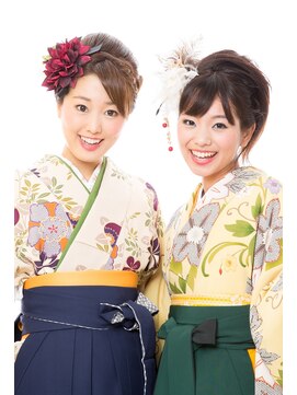 と和×美髪クリニック 巣鴨店 卒業式・入学式の着付