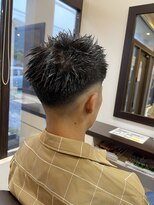 グラスヘア 流川店(Grass Hair) メンズフェードスタイル