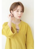 大人可愛い  20代30代 ショートマッシュ 奈良