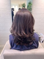 ステアケース 武蔵小杉店(stair:case)&nbsp;大人コテ巻き風パーマ　ゆるふわレイヤーカット