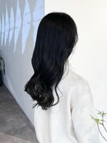 ノーム(norm)&nbsp;ブルーブラック/ロング/暗髪/美髪