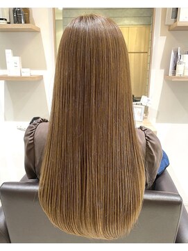 プリマ アンジュ 中目黒店(PRIMA ange) 『髪質改善酸性ストレート』 30代女性　PRIMA ange 中目黒