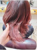 ナチュラルピンクハイライト