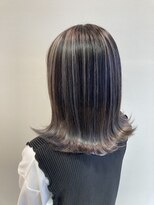 ヘアーアンドメイク アンジュ 中野店(Hair&Make ange) 秋色ラベンダーシルバー