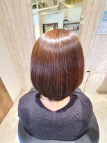 ヘアサロン フラット(hair salon flat)&nbsp;プロテスTR大人可愛いツヤ髪ナチュラル小顔ショートボブ