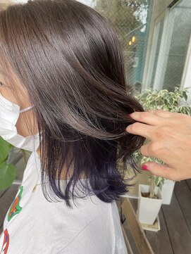 ダブル(W) 【hair salon W】オトナインナーカラー
