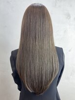 アイティーバイアルバム 松戸店(IT by ALBUM)&nbsp;オリーブグレージュ_チェリーブラウンフェミニンロング_ba403221