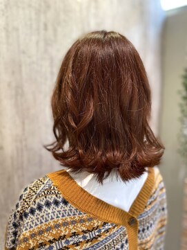 テトテ 門戸厄神店(tetote) /ヘルシースタイル/ハニーブラウン/抜け感レイヤー/
