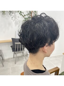 シーバイトリコ 市川(SEA by tricot) 【メンズパーマ】ショートマッシュ×スパイラル