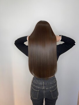 アールサロン 名駅(Rr SALON) 赤みを抑えたブラウンヘア/名駅/伏見