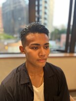 リバレッジ 広尾(Leverage)&nbsp;外国人風かき上げフェード