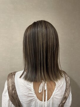 シンプル(Simple) 切りっぱなし×ハイライト