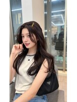 ラル 立川(lar)&nbsp;ローラパープル_前髪マチルダボブピンクベージュ