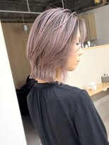 トト 船橋店(toto.)&nbsp;黒髪/グレーベージュ/レイヤーロング/前髪パーマ[西船橋/津田沼]