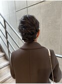 後れ毛くるりんぱ編み込み結婚式二次会ヘアアレンジアップ☆