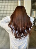 秋冬大人気のオレンジブラウンカラー！