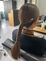 ウェイビー 桜木町店(WAVY)&nbsp;【WAVY hair set】結婚式お呼ばれヘアセット綺麗めポニー