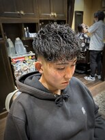ヒロギンザバーバーショップ 大宮店(HIRO GINZA BARBER SHOP)&nbsp;大宮　スペインカール　スキンフェード