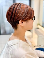 ザビー(THE B)&nbsp;本八幡×ショートスタイル×マニッシュ×レッドカラー